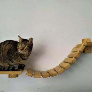 Puente de pared para gatos