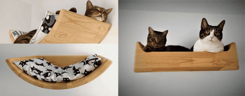 Camas de pared para gatos